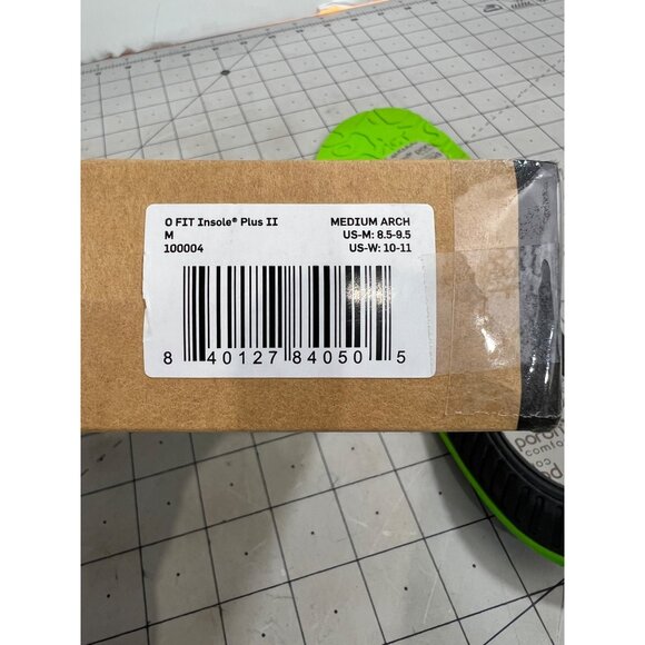 Oboz Men's O Fit Insole Plus II All Purpose Insole Men’s 8.5-9.5 Women’s 10-11 - Picture 6 of 7